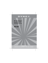 Dynex WS-007 Manuel utilisateur