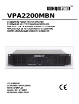 HQ Power VPA2200MBN Manuel utilisateur