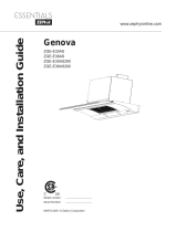 Zephyr Genova ZGE-E30AS290 Guide d'installation