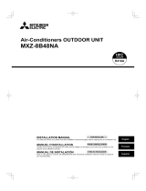 Mitsubishi Electric MXZ-8B48NA Guide d'installation