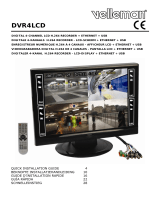 Velleman DVR-4LCD Manuel utilisateur