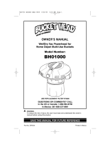 Bucket Head BH01000 Le manuel du propriétaire