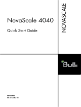 Bull Cedoc NovaScale 4040 Guide de démarrage rapide