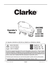 Clarke ENCORE L2426 Manuel utilisateur