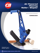 Campbell Hausfeld Air Powered Flooring Nailer / Stapler CHN50300 Manuel utilisateur