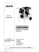 Craftsman 919.670070 Le manuel du propriétaire