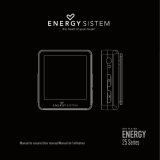 ENERGY SISTEM 22 Series Manuel utilisateur