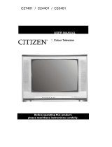 Citizen C27401 Manuel utilisateur