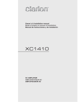Clarion XC1410 Guide d'installation