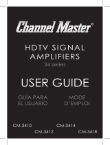 Channel Master CM-3412 Manuel utilisateur