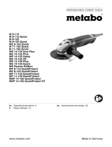 Metabo WP11-125 Quick Manuel utilisateur
