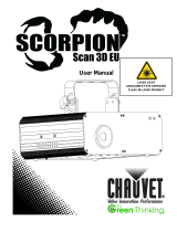 Chauvet Scorpion Scan 3D EU Manuel utilisateur