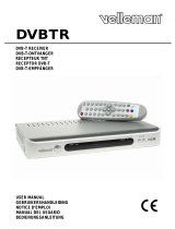 Velleman DVBTR DVD-T Receiver Manuel utilisateur