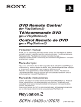 Disney PS2 Control Remoto de DVD SCPH-10420U Manuel utilisateur