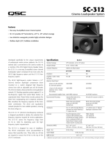 QSC SC-312 Manuel utilisateur