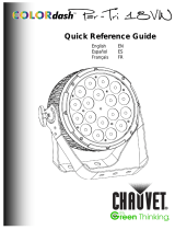 Chauvet COLORdash Par-Tri 18VW Manuel utilisateur