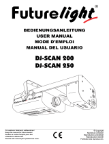 American DJ DJ Scan 250 EX Manuel utilisateur