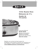 Bella 18 Qt. Roaster Oven Manuel utilisateur
