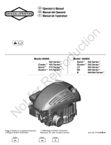 Briggs & Stratton 100000 SQ 500 Series Manuel utilisateur