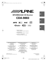 Alpine CDA-9883 Le manuel du propriétaire