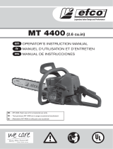 Efco MT4400 Manuel utilisateur