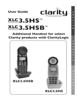 Clarity XLC 3.5HSB Manuel utilisateur