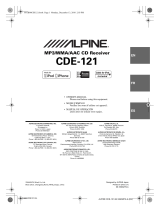 Alpine CDE-121 Manuel utilisateur