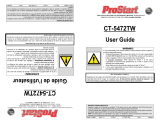 Directed Electronics ProStart CT-5472TW Mode d'emploi