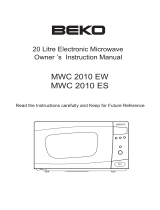 Beko MWC 2010 EW Le manuel du propriétaire