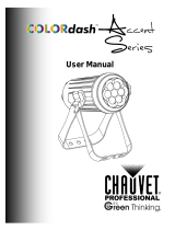 Chauvet COLORdash Accent Series Manuel utilisateur