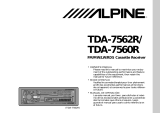 Alpine TDA-7562R Le manuel du propriétaire