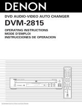 Denon 2815 - DVM DVD Changer Mode d'emploi