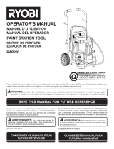 Ryobi RAP200G Manuel utilisateur