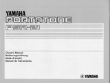 Yamaha Portatone PSR-21 Le manuel du propriétaire