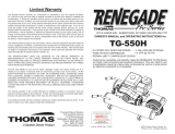 Renegade TG-550H Le manuel du propriétaire