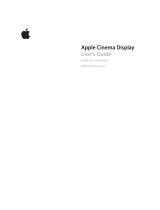 Apple Cinema Display Le manuel du propriétaire