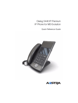 Aastra IP Premium Dialog 5446 Mode d'emploi