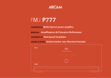 Arcam P777 Manuel utilisateur