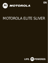 Motorola ELITE SLIVER HZ750 Manuel utilisateur