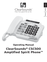 ClearSounds CSC500 Manuel utilisateur