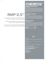 Reloop RMP-2.5 alpha Manuel utilisateur