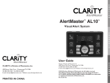 Clarity AL10 Manuel utilisateur
