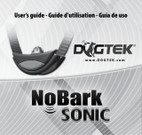 Dogtek NoBark Sonic Manuel utilisateur