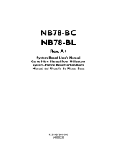 DFI NB78-BL Manuel utilisateur