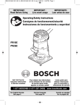 Bosch PR10E Manuel utilisateur