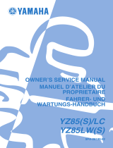 Yamaha YZ85(S)/LC Manuel utilisateur