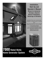 Simplicity 7000 Rated Watts Home Standby Generator Manuel utilisateur