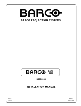 Barco R9001190 Guide d'installation