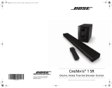 Bose CineMate® 1 SR home theater speaker system Manuel utilisateur