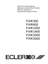 Ecler PAM2000 Manuel utilisateur